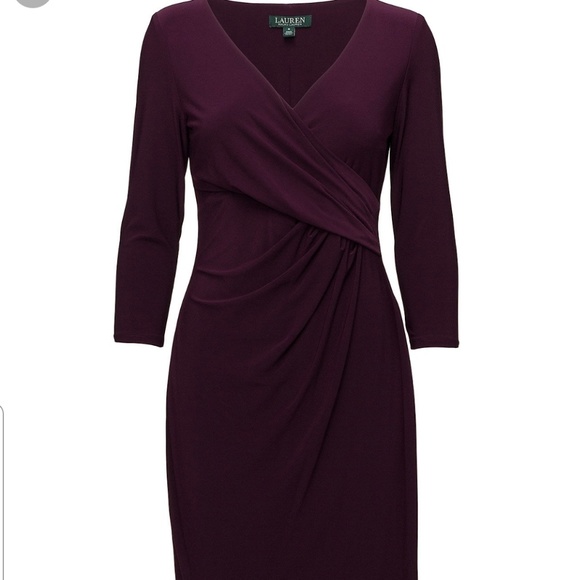 Ralph Lauren Dresses & Skirts - Ralph Lauren Surplice Jersey Dress